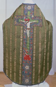 Green Chasuble with Mary Magdalene at the foot of the Cross, 1482